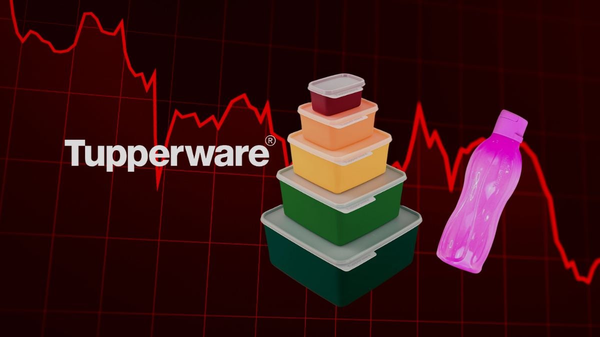 É o fim da Tupperware Ação da rainha dos potes desaba 57 em Nova