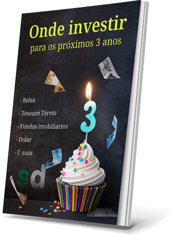 imagem de livro com a capa do ebook onde investir para os próximo 3 anos