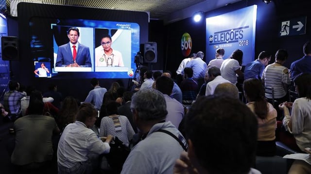 Jornalistas acompanham troca de farpas entre Fernando Haddad e Marina Silva