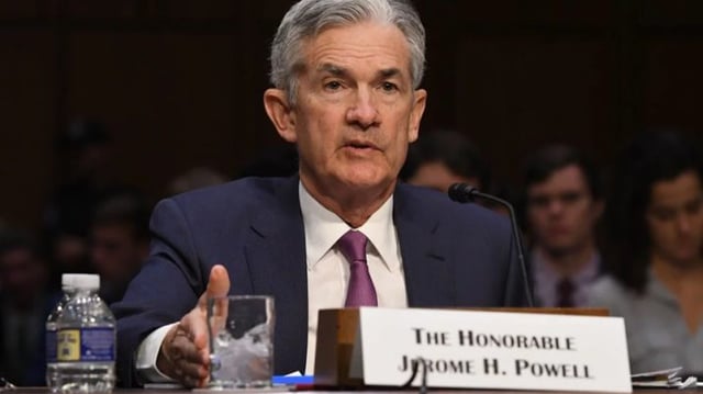 Jerome Powell, presidente do Federal Reserve