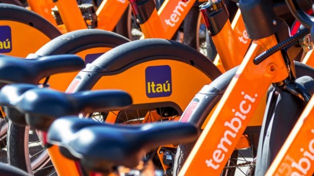 Bicicletas do Itaú