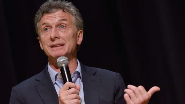 Mauricio Macri, presidente da Argentina