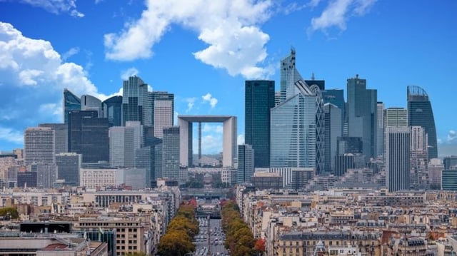 “La Defense”, distrito financeiro de Paris