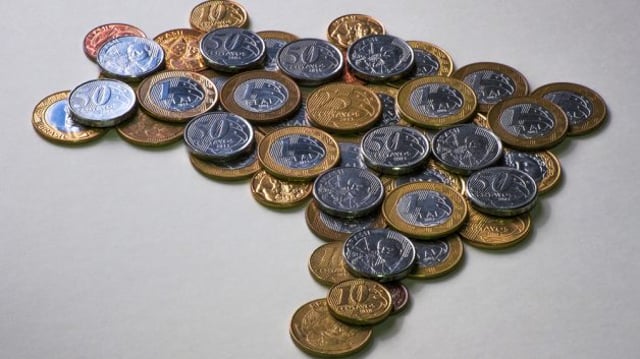 moedas mapa do brasil