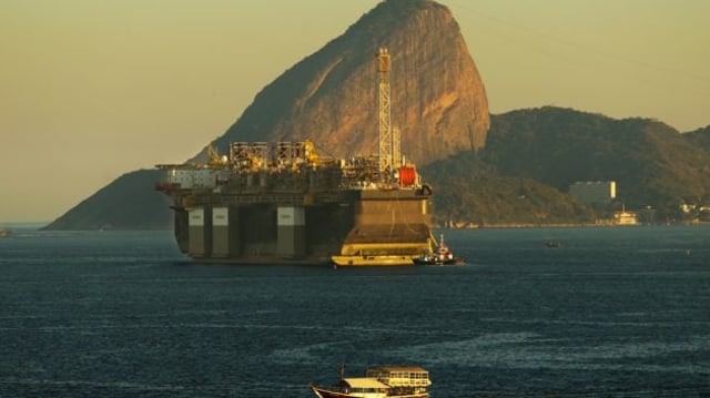 Plataforma da Petrobras no Rio de Janeiro