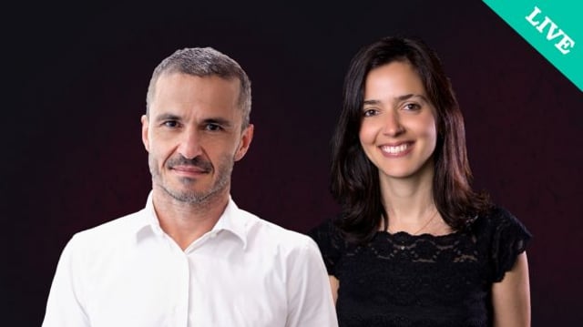 Luciana Seabra e Pedro Cerize