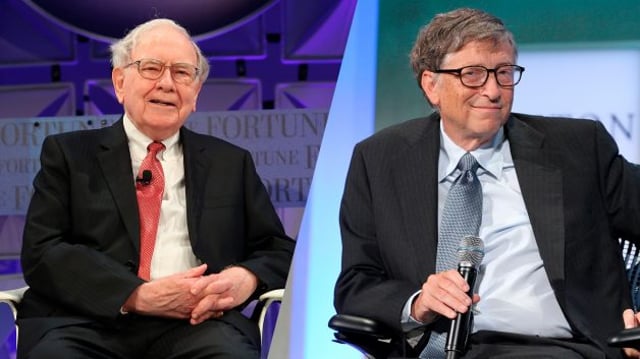 Warren Buffett e Bill Gates