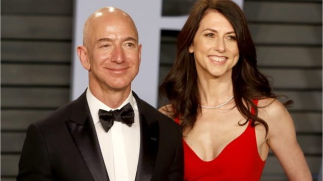 Jeff Bezos e Mackenzie Bezos