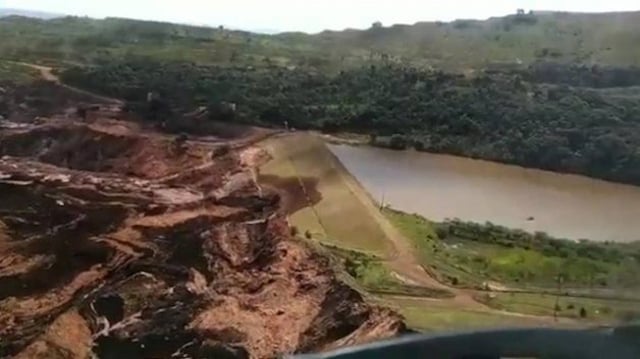 Barragem da Vale rompe em Brumadinho (MG)