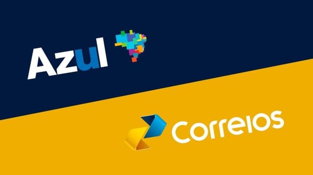 Azul-correios