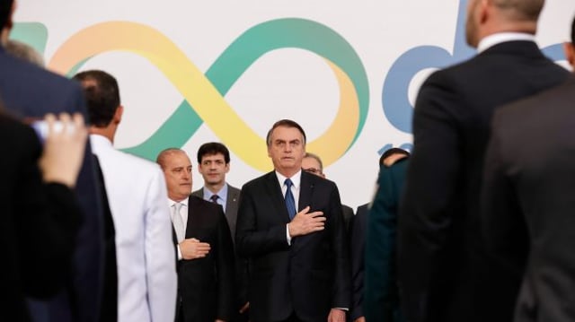 Bolsonaro e Onyx Lorenzoni