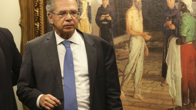 O ministro da Economia, Paulo Guedes, na Comissão de Constituição e Justiça (CCJ) da Câmara, debate a reforma da Previdência (PEC 6/19)