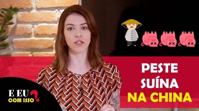 Capa do vídeo sobre como os porcos chineses podem afetar o seu bolso