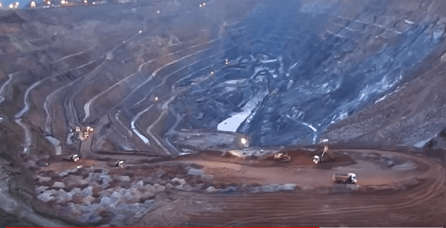 Mina de Gongo Soco, da Vale, em Barão de Cocais, Minas Gerais