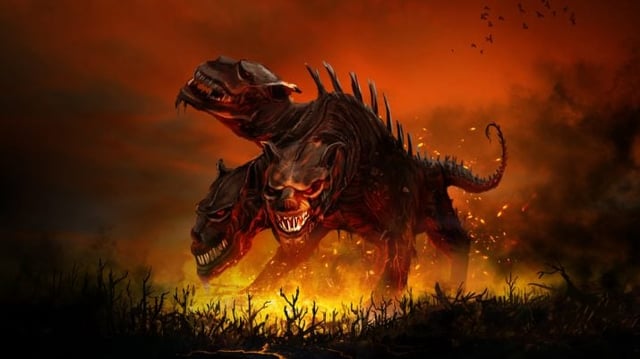 Cerberus, o monstro de 3 cabeças