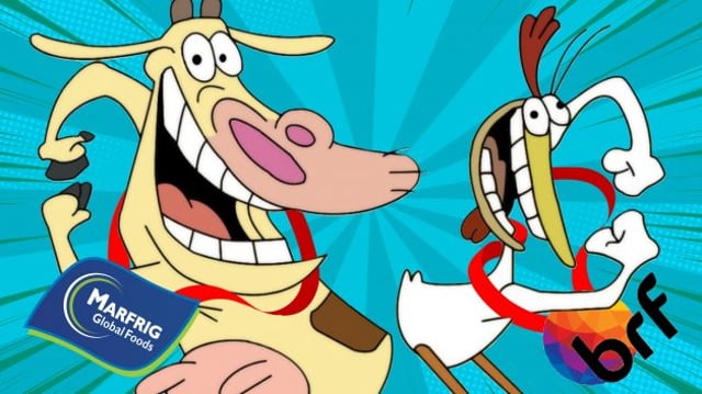 vaca e o frango v3 - marfrig e brf