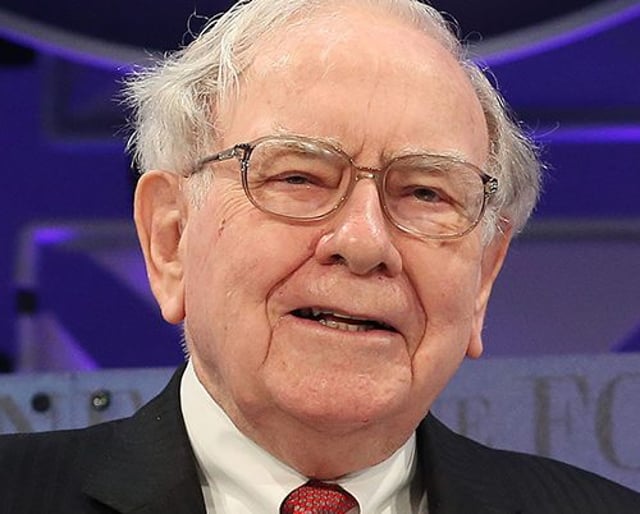 O bilionário Warren Buffett, CEO da Berkshire Hathaway