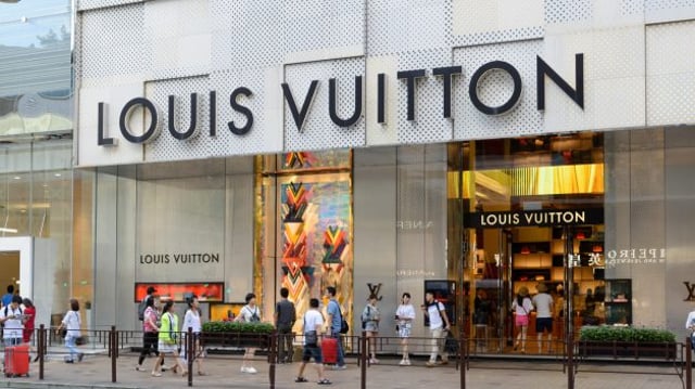 Loja da Louis Vuitton em Hong Kong; mercado asiático é o maior consumidor da marca
