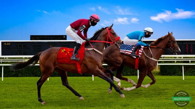 Cavalos Corrida – EUA e China