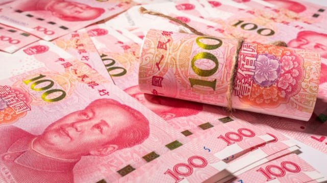 Notas de Yuan, moeda da China