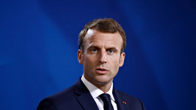 Emmanuel Macron, presidente da França
