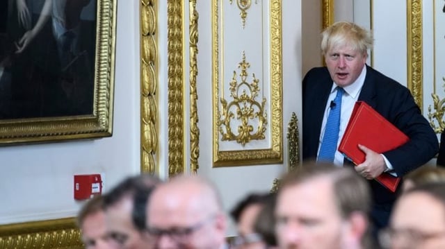 Boris Johnson, primeiro-ministro britânico