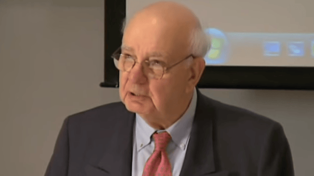 Paul Volcker, ex-presidente do Fed