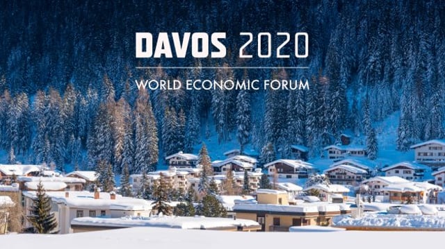 Fórum Econômico Mundial em Davos, na Suíça