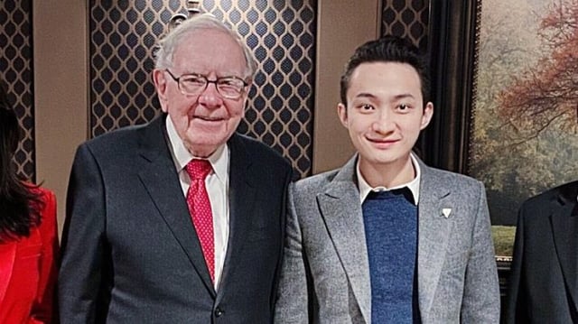 Warren Buffett e Justin Sun