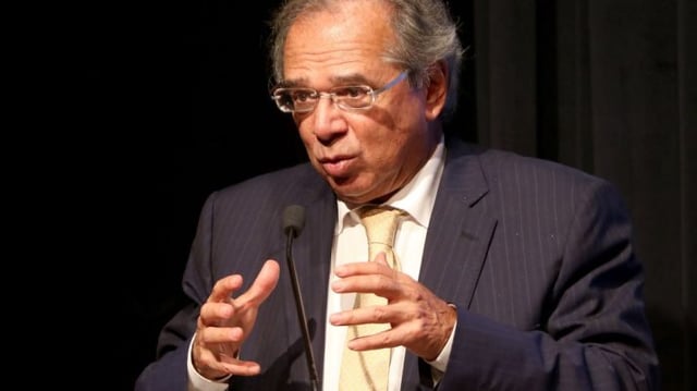 O ministro da Economia, Paulo Guedes, faz palestra de encerramento do Seminário de Abertura do Legislativo de 2020