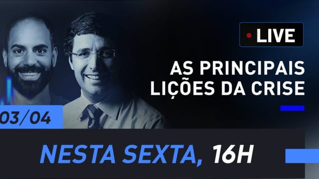 André Esteves (BTG) e Felipe Miranda (Empiricus) fazem live para falar dos efeitos do coronavírus na economia