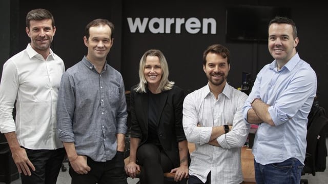 Sócios da Warren Brasil