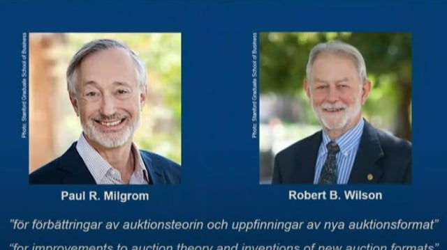 Vencedores do prêmio Nobel de Economia em 2020