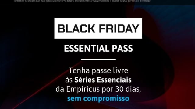 Black friday da Empiricus