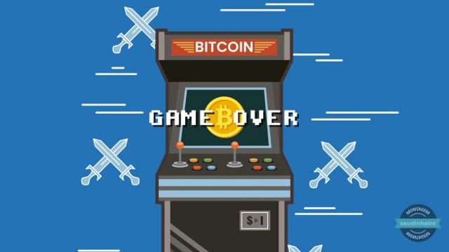 Bitcoin Game Over Fliperama