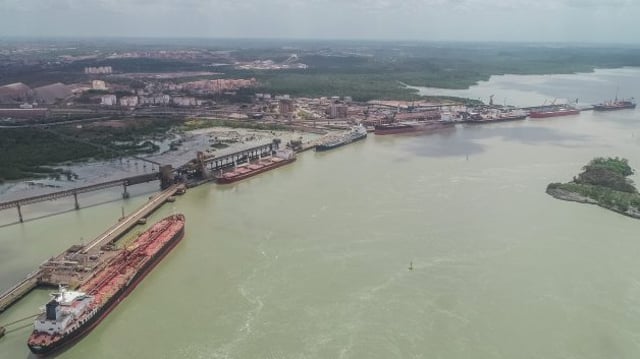 Porto do Itaqui, no Maranhão
