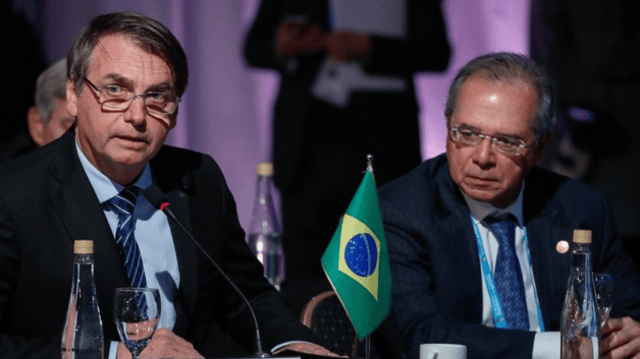 Jair Bolsonaro e Paulo Guedes Orçamento 2022
