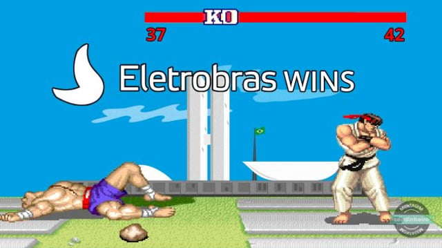 Eletrobras Wins Street Fighter Luta Game Congresso Nacional