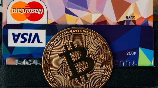 bitcoin, visa, pagamento, pagamentos, mastercard