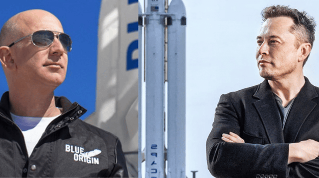 Jeff Bezos e Elon Musk