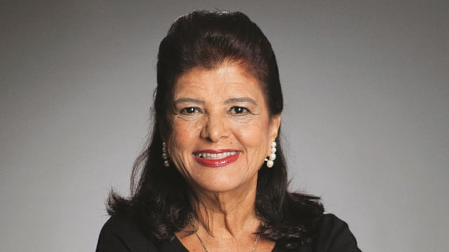 Retrato de Luiza Helena Trajano, atual presidente conselho de administração do Magazine Luiza (MGLU3)
