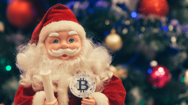 Papai Noel chegou mais cedo para o mercado de criptomoedas