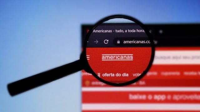 Lupa destaca site da Americanas.com em tela de computador