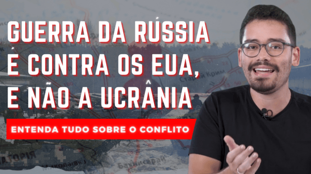 O alvo dos bombardeios é a Ucrânia, mas a guerra da Rússia é contra os Estados Unidos