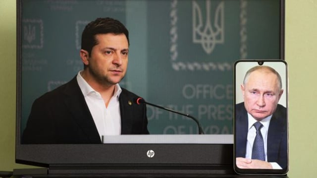 Zelensky, presidente da Ucrânia