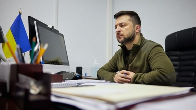 Presidente da Ucrânia, Volodymyr Zelensky