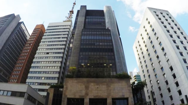 Fotografia do Edifício Ourinvest, localizado na Avenida Paulista | Fundos imobiliários