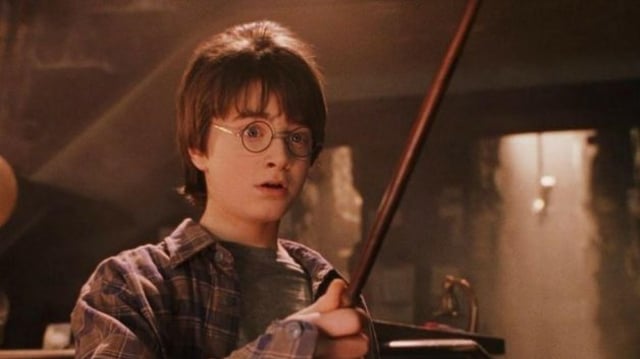 Cena do filme Harry Potter e a Pedra Filosofal