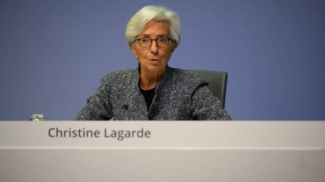 A presidente do Banco Central Europeu (BCE), Christine Lagarde.