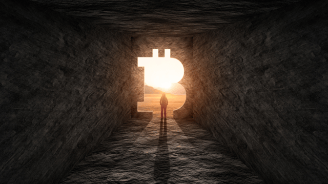 Bitcoin (BTC) existe uma luz no fim do túnel das criptomoedas